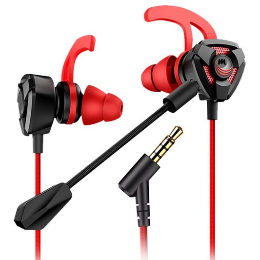 Gaming Handsfree - Dual Mic Gaming Handfree - Wired Gaming Earphones - Gaming Headset - Pubg/Cs/Cod/Fortnite Gaming Handsfree - In-Ear Gaming Earphones - handfree for gaming - Original handfree