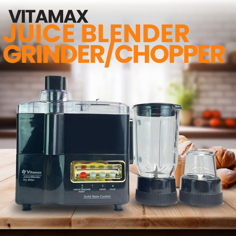 Juicer Blender Machine 3 In 1 - 850W Chopper - Grinder