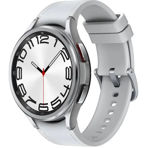Samsung Galaxy Smart Watch 6 Classic Amoled 1.3 Display 47mm Smartwatch, Bluetooth Calling Smart Watch, IP68 Watch Faces and Fitness Tracking, Heart Rate Monitoring, Sleek Design Smartwatch for Boys And Girls