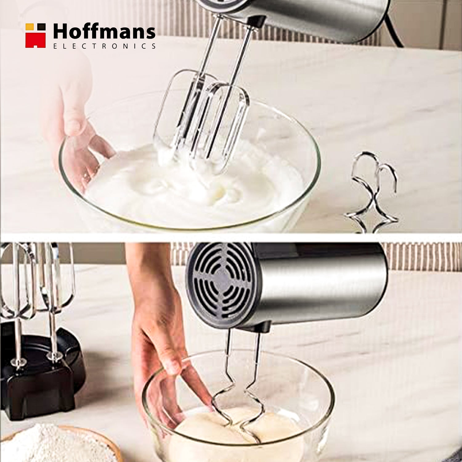 Hoffmans Hand Mixer 600Watt Five Speeds