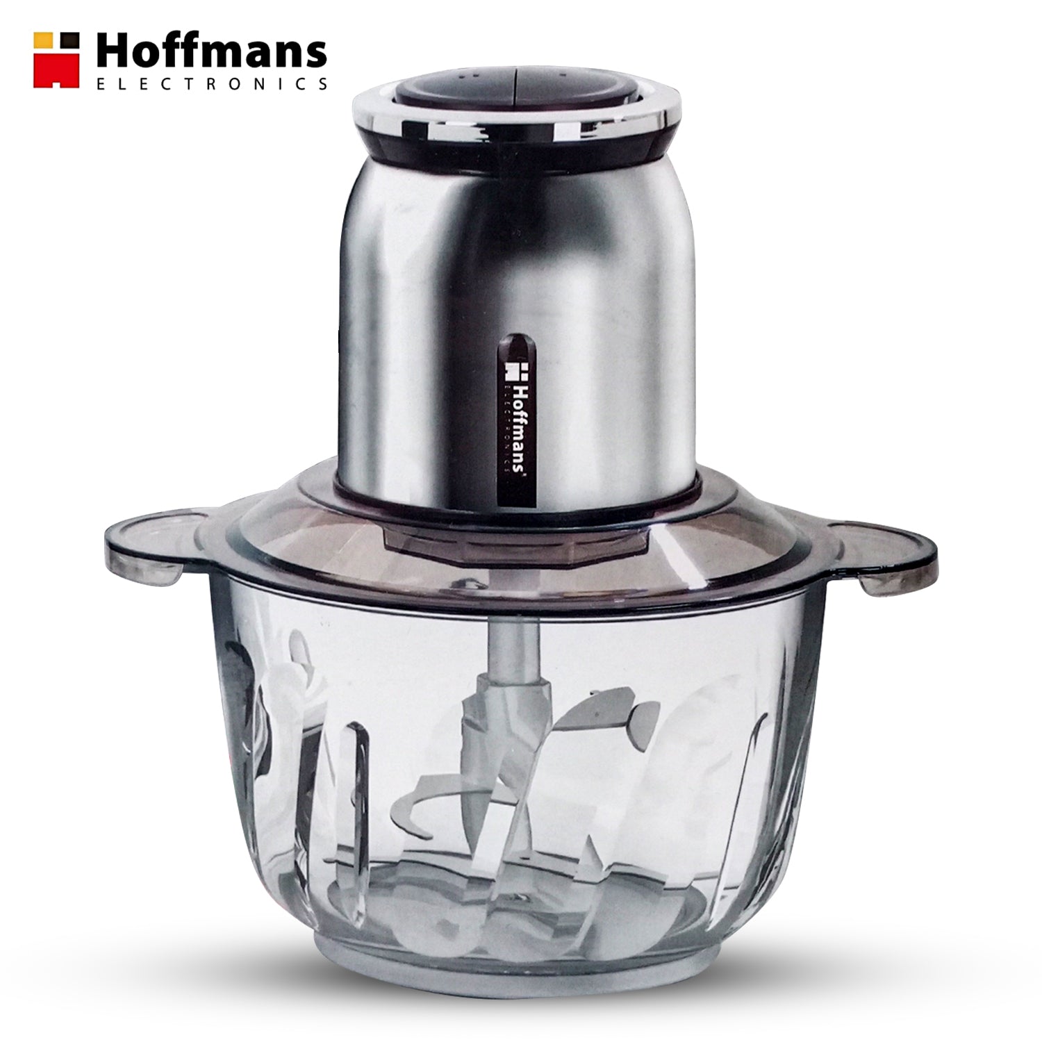 Hoffmans Chopper 2L 1200W Power With Durable Glass High Quality